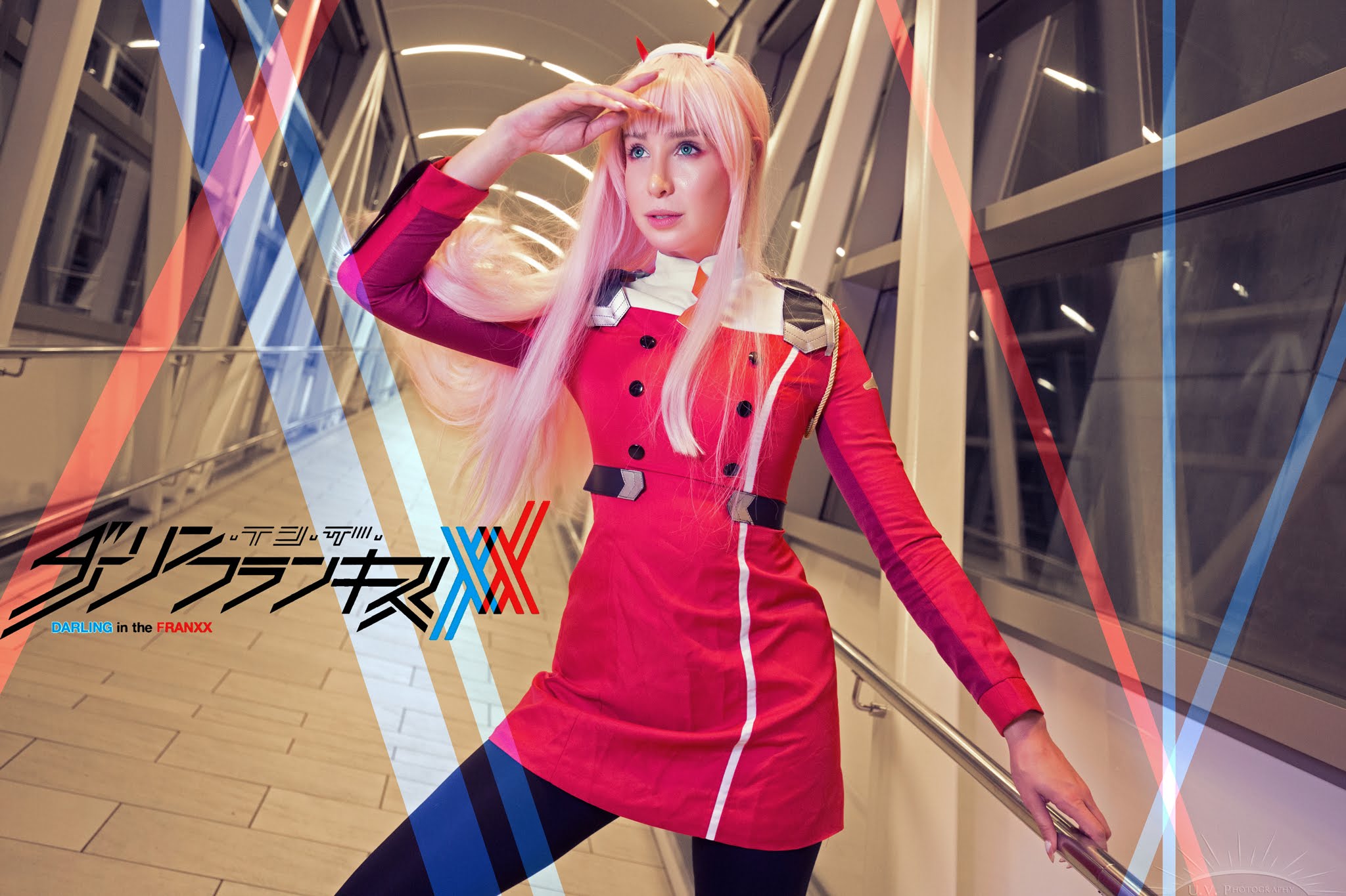 Май дарлинг. 002 Darling in the FRANXX косплей. 02 Дарлин косплей. Косплей Европа. Костюм 02 из Darling in the FRANXX.